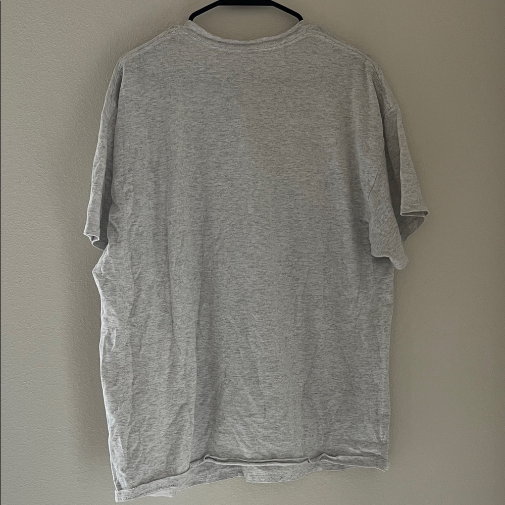 Gildan Light Gray Heavy Cotton Tee - Neutral Heather - Picture 4 of 4